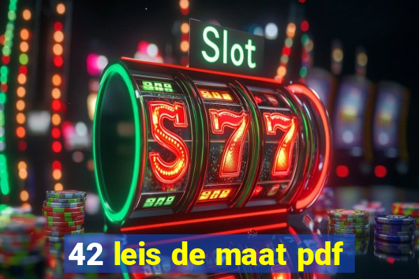 42 leis de maat pdf